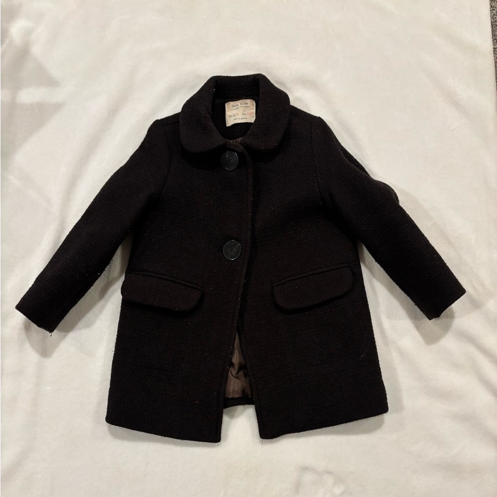 Zara Kids Pea Coat Girls